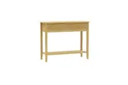 Maestro Furniture Skyler Modern Fluted 1-Drawer Hallway Console Table Natural
