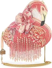 [MARY FRANCES] A Leg to Stand On Crossbody Handbag, Pink, Pink