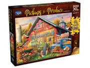 Holdson Pickups & Produce Craft Fair Barn Jigsaw Puzzle XL 500pcs (HOL776283)