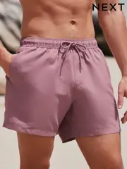 Blush Pink Essential Swim Shorts (E59929) | $27