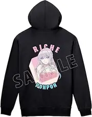 Pon Michi Liche Hayashi Back Print Zip Hoodie for Women XXX-Large