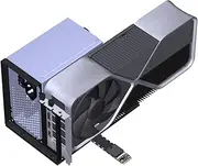 ADTLINK PCIe 5.0 M.2 NVMe to x16 GPU Adapter for NUC/ITX/STX/Notebook PC (F43SG-BK7, 25cm)