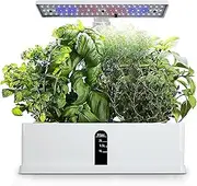 Hydroponics Growing System, 9 Pods Indoor Herb Garden Kit with LED Grow Light & Automatic Timer, Height Adjustable Smart Garden Planter for Home, Kitchen, Gardening,Smart Germination Kit