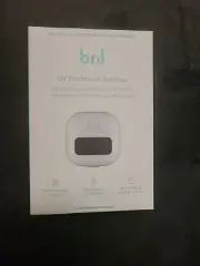 Bril UV Toothbrush Sterilizer - White (Rechargeable Wall Mount Brand New in Box)