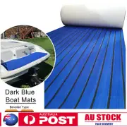 Blue EVA Boat Flooring Foam Mat Marine Faux Teak Decking Sheet for Yacht Pontoon