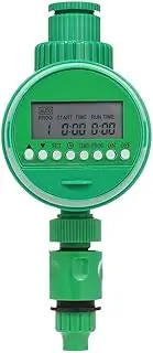 Outdoor Waterproof Digital Programmable Single Outlet Automatic On Off Water Faucet Hose Timer with Rain Delay and Manual Control