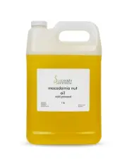 MACADAMIA NUT OIL COLD PRESSED 100% PURE NATURAL 7 LBS