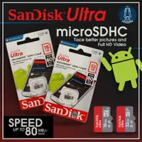 在飛比找蝦皮購物優惠-Sandisk ULTRA MICRO SD CLASS 1