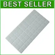 Premium Non-Slip Silicone Bath Mat - Jumbo Size for Textured Tubs, 35.8x17.7
