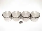 Engine Piston Set w/ Rings & Pins Fits Saab 99 1854cc 1.9L 1972 New AE 18796 STD (for: Saab)
