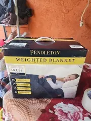 New Pendleton Weighted Blanket 48" x 72" (Blue) 10 lbs