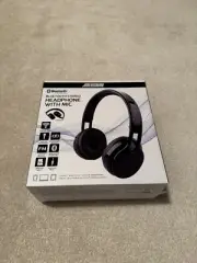Amerisound Bluetooth Wireless Foldable Stereo Headphone With Mic NEW