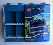 LEGO KP002 Small Minifigure Display Case 8 Light Blue Chima 2011 - NEW - SEALED