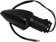 Indicators Flowing Turn Signal Motorcycl Rear Turn Signal Light Indicator for - Y15ZR LC135 LC150 NVX155 FZ150 Turn Signal Indicator (Color : Black)