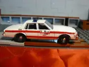 East St Louis Missouri Old School Police Patrol Car Custom 1:64
