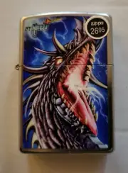 ZIPPO LIGHTER (2010) - DRAGON - By Mazzi - NEW – UNSTRUCK – SEALED - RARE