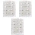 3 Count Waterproof Shower Cap Man Travel Hat Elastic Bathing Caps
