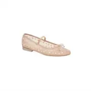 Dolce Vita Women's Cadel Pearl Ballet Flat Blush Mesh Size 9.5 NIB