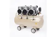 80L Silenced Air Compressor Oil Free Noiseless Quiet Workshop Garage Home 15CFM
