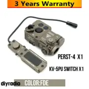 Brown SOTAC Metal CNC PERST-4 Headlight Laser Indicator Green Light & IR Laser