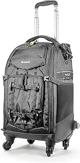 Vanguard Alta Fly 58T Durable, Customizable Trolley 4 Wheels Bag, Black, (V245669)