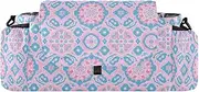Boho Pink Blue Vintage Flowers stroller console organizer caddy organizer mobile phone accesorios para carro organizador para carreola