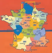 MICHELIN MAP FRANCE REGIONAL : MAP 512 BRITTANY ; **BRAND NEW**