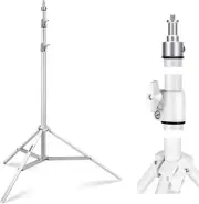 NEEWER Photography Light Stand 2.85-6.6ft/87-200cm, Spring Loaded Aluminum Tripo