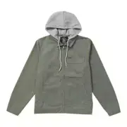Size XL Volcom Korman Hood Jacket - Agave (Green / Grey)