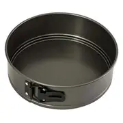 Bakemaster Carbon Steel Springform 23cm Round Cake Pan Oven Baking Mould Grey