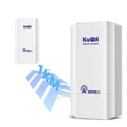 2.4G 300Mbps Network Wireless Ethernet Bridge, Outdoor CPE WiFi Point to Poin...