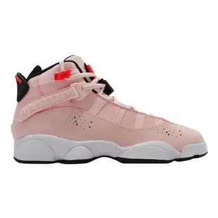 Nike 休閒鞋 Jordan 6 Rings GS 女鞋 喬丹 經典鞋款元素 氣墊 避震 白 323419-602