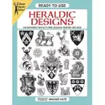 READY-TO-USE HERALDIC DESIGNS: 438 DIFFERENT COPYRIGHT-FREE DESIGNS PRINTED ONE SIDE