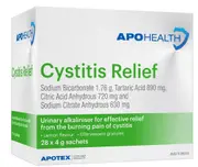 Apohealth Cystitis Relief Sachets 4G 28 Sachets