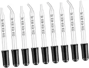 Mobestech Essential Oils Pipette Dropper 40 Pcs Glass Dropper for Accurate Medication Dosing