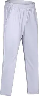 [Aosufei] Men's Quick Dry Baggy Outdoor Athletic Pants Straight Leg Solid Comfort Trousers Stretch Summer Workout Pants