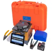 JILONG KL-300T Optical Fiber Fusion Splicer Kit w Cleaver, 0.01dB Splicing Loss