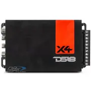 DS18 X4 4 Channel Car Amplifier 1320W Max Motorcycle Compact Mini Speaker Amp