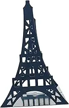 Angoily 2Pcs Metal Tower Shape Decorative Book Holders for Organizing Books Magazines and and Non Slip for Home Office Classroom and Library Use
