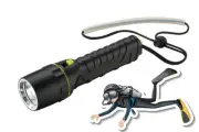 New 800 Lumen Quality Dive Torch Diving Torch with Batteries IPX 8 50 Meters