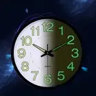 Luminous Quartz Clocks Wall Hanging Glow in Dark Noctilucent Silent Bell