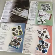 Creative Memories Lot Cutting System Ovals Circles Page Protectors & Paper