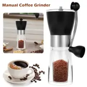 Manual Coffee Grinder with Ceramic Burrs Hand Coffee Mill Portable Coffee Facer