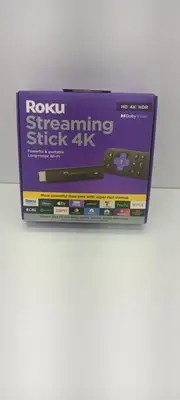 Roku Streaming Stick 4K | HDR Dolby Vision Streaming Device with Remote (3820CA)