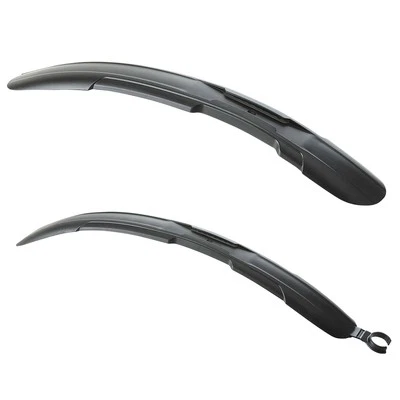Fenders 26/28 MTB/City Bike Plastic Black 307220150 MV-TEK Bicycle