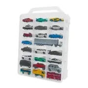 YYDS 48-Car Storage Case with Handle,Double Sided Storage Case for Toy Cars,