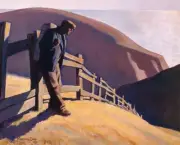 No Place To Go : Maynard Dixon : 1935 : Archival Quality Art Print 13"X19"
