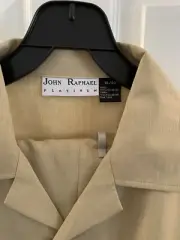 John Raphael Platinum size XL 40 2 pieaces shirt and pants