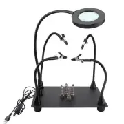 Magnetic Helping Hands Soldering Station +Magnetic PCB Circuit Board Holder Tool
