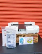APC Smart-UPS SC 450VA Rackmount/Tower UPS THE BOX IS NOT IN GOOD SHAPE